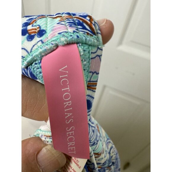 Victoria’s Secret The Angel Convertible Floral Swim Bra Top Size 34DD - Picture 10 of 10